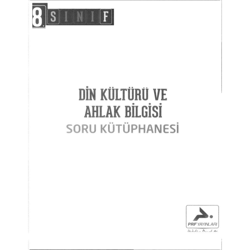 DİN KÜLTÜRÜ VE AHLAK BİLGİSİ SORU KÜTÜPHANESİ