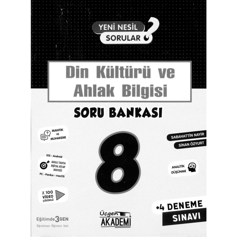 DİN KÜLTÜRÜ VE AHLAK BİLGİSİ SORU BANKASI