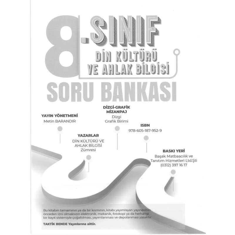 DİN KÜLTÜRÜ VE AHLAK BİLGİSİ SORU BANKASI