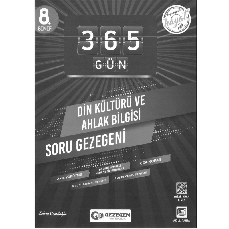 365 GÜN DİN KÜLTÜRÜ VE AHLAK BİLGİSİ SORU GEZEGENİ