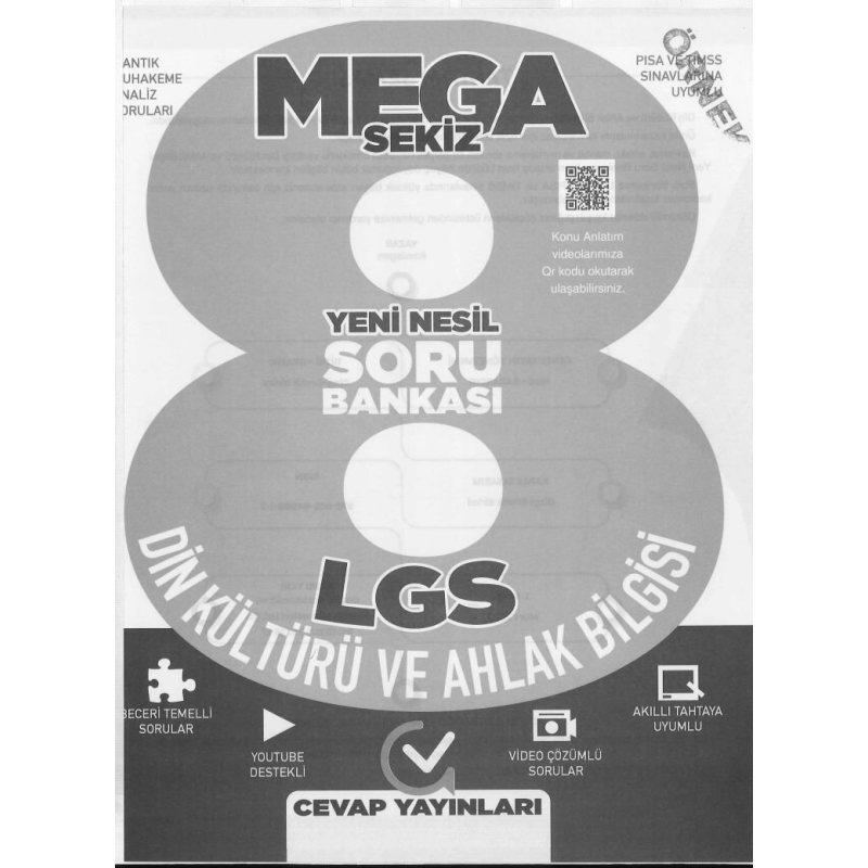 MEGA SEKİZ LGS DİN KÜLTÜRÜ VE AHLAK BİLGİSİ SORU BANKASI