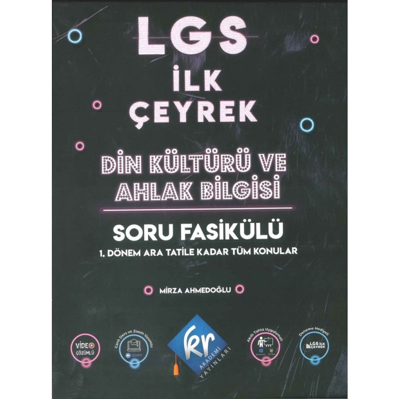 LGS İLK ÇEYREK DİN KÜLTÜRÜ VE AHLAK BİLGİSİ SORU FASİKÜLÜ