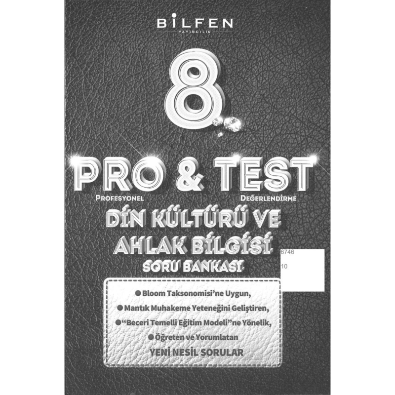 PRO & TEST DİN KÜLTÜRÜ VE AHLAK BİLGİSİ SORU BANKASI