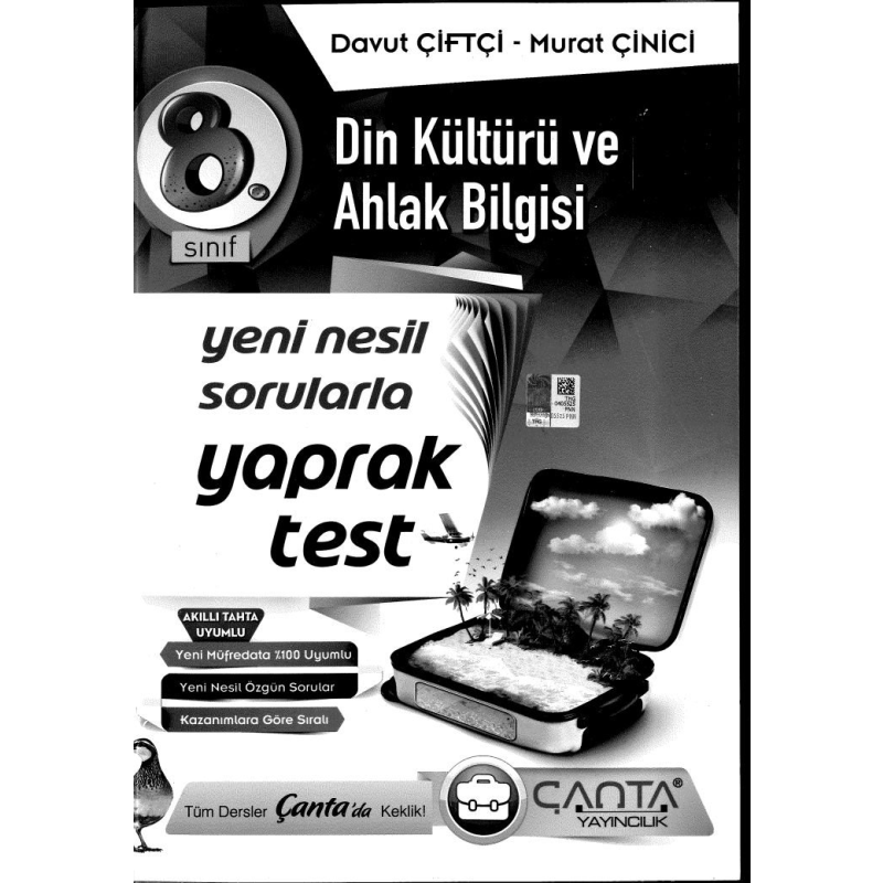 DİN KÜLTÜRÜ VE AHLAK BİLGİSİ YENİ NESİL SORULARLA YAPRAK TEST
