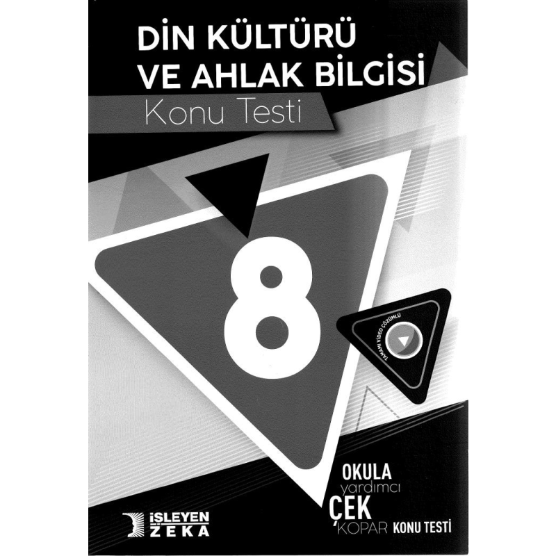 DİN KÜLTÜRÜ VE AHLAK BİLGİSİ KONU TESTİ