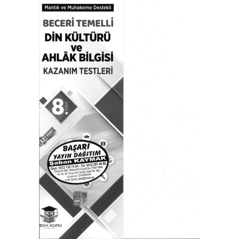DİN KÜLTÜRÜ VE AHLAK BİLGİSİ KAZANIM TESTLERİ