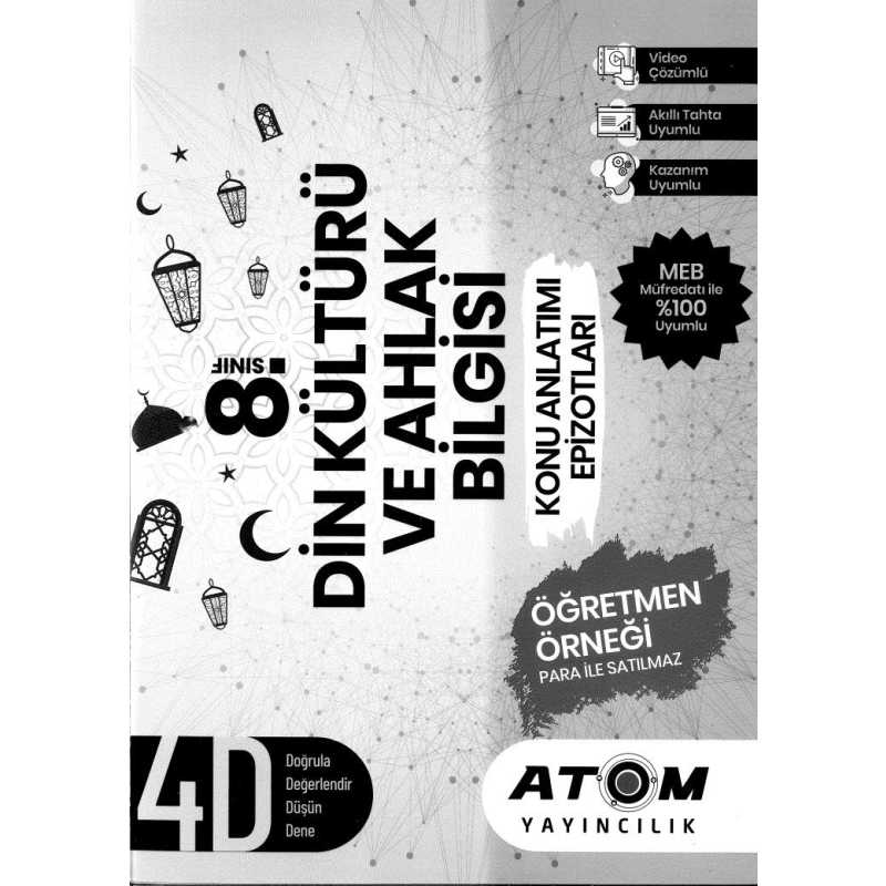 DİN KÜLTÜRÜ VE AHLAK BİLGİSİ KONU ANLATIM EPİZOTLARI