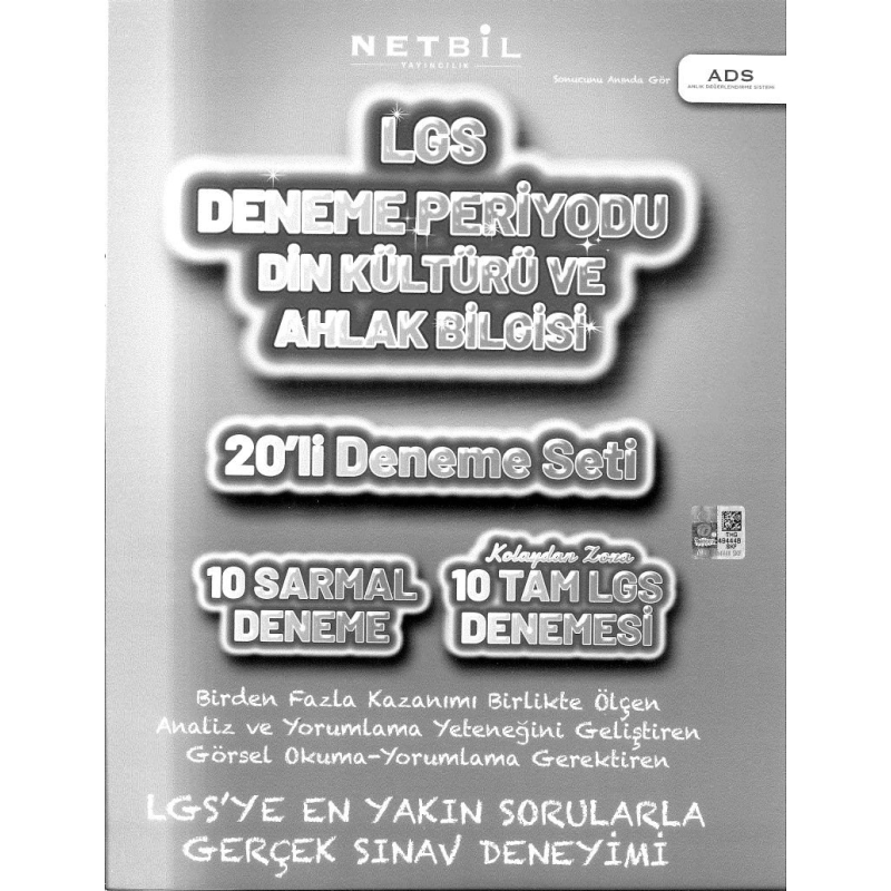 LGS DENEME PERİYODU DİN KÜLTÜRÜ VE AHLAK BİLGİSİ 20'Lİ DENEME