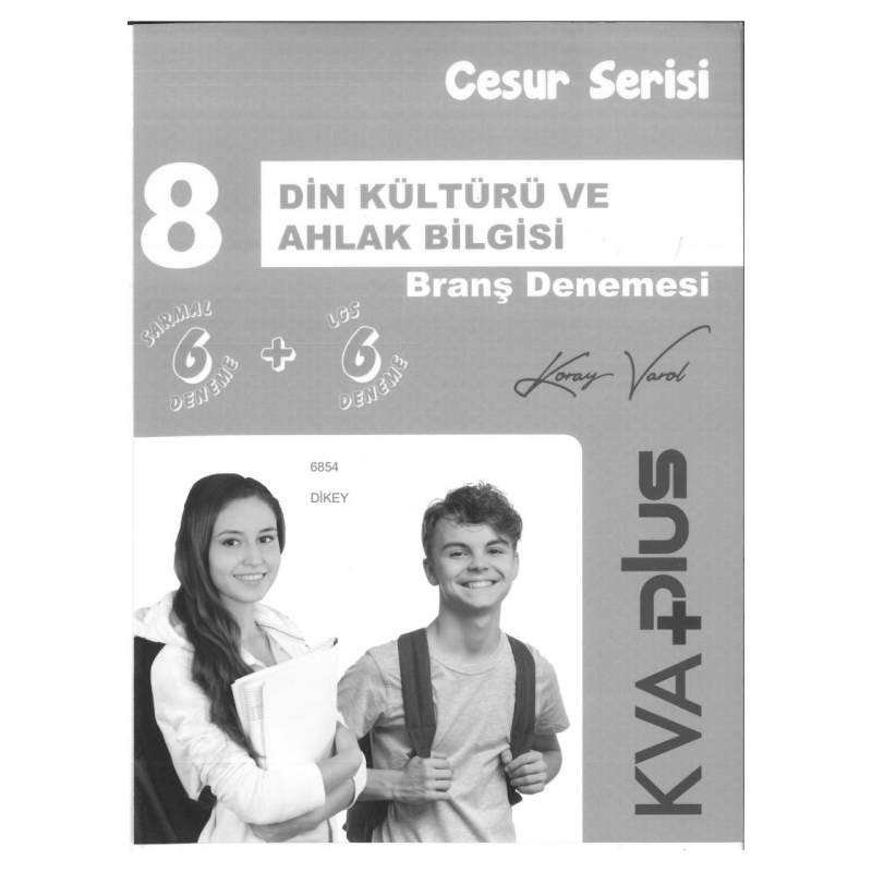DİN KÜLTÜRÜ VE AHLAK BİLGİSİ BRANŞ DENEMESİ 6+6 CESUR SERİSİ