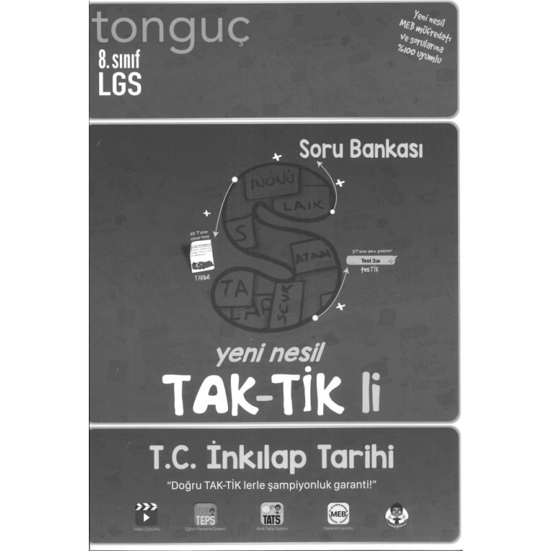 LGS YENİ NESİL TAK-TİK'Lİ T.C. İNKILAP TARİHİ SORU BANKASI