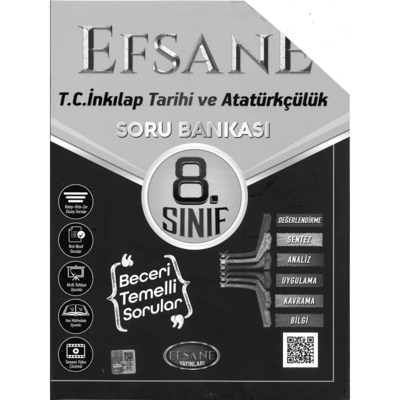 EFSANE T.C. İNKILAP TARİHİ VE ATATÜRKÇÜLÜK SORU BANKASI