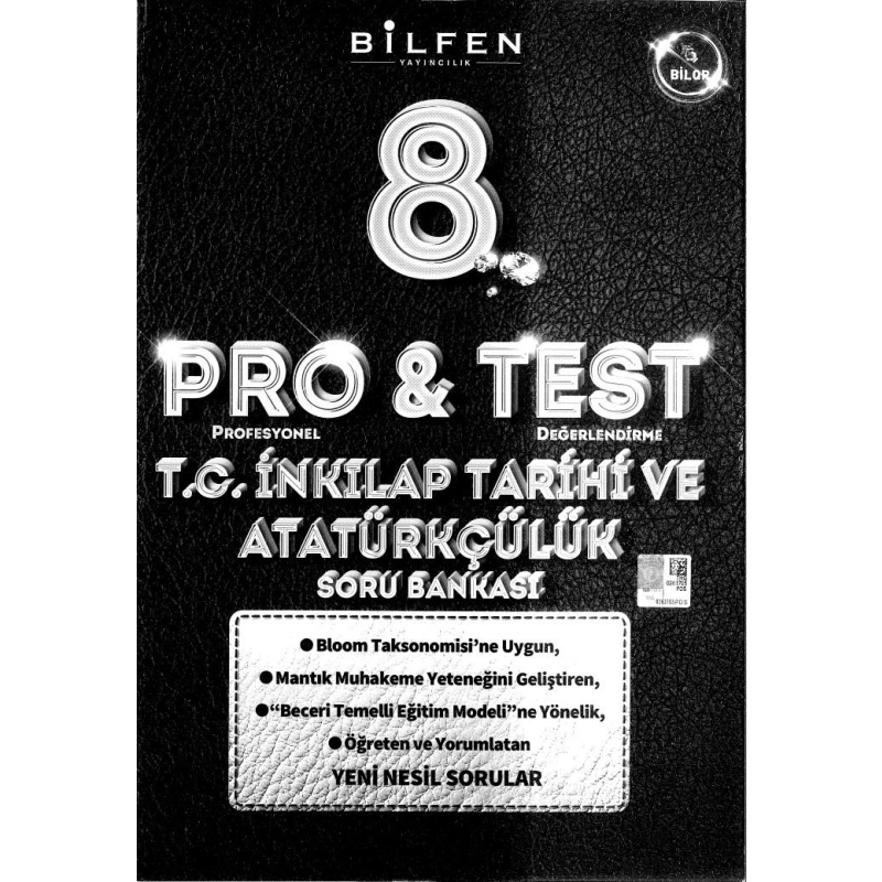 PRO & TEST T.C. İNKILAP TARİHİ VE ATATÜRKÇÜLÜK SORU BANKASI