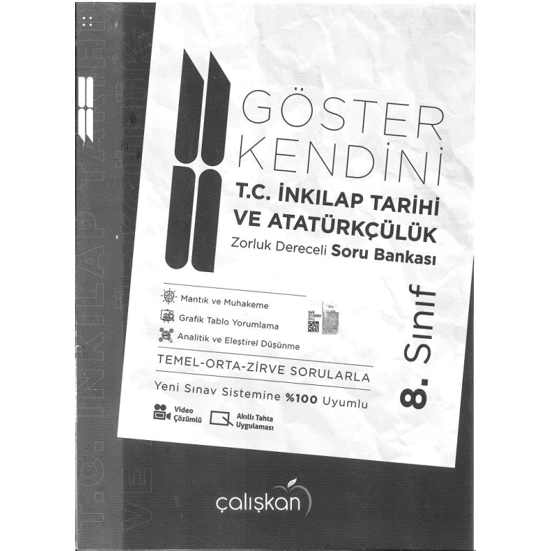 GÖSTER KENDİNİ T.C. İNKILAP TARİHİ VE ATATÜRKÇÜLÜK SORU BANKASI