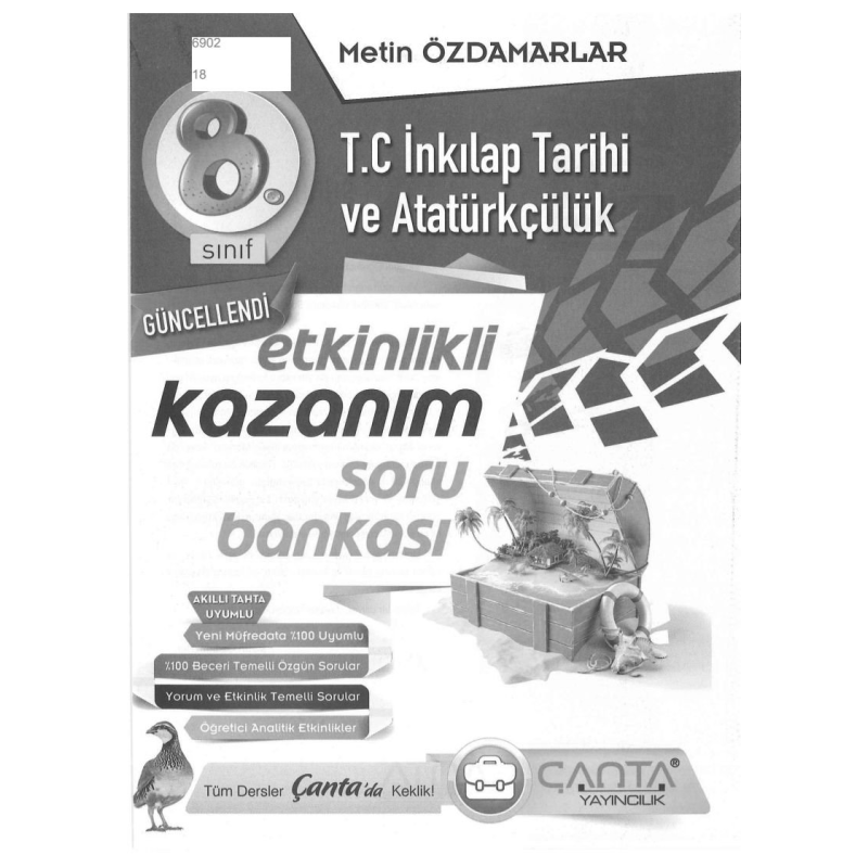 T.C. İNKILAP TARİHİ VE ATATÜRKÇÜLÜK ETKİNLİKLİ KAZANIM SORU BANKASI