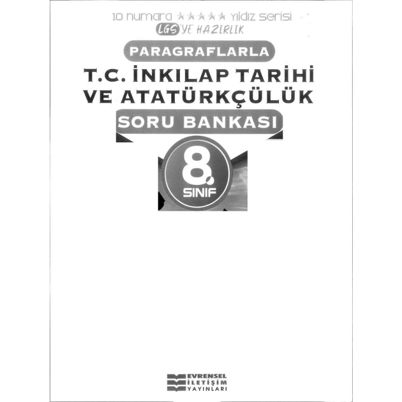 PARAGRAFLARLA T.C. İNKILAP TARİHİ VE ATATÜRKÇÜLÜK SORU BANKASI