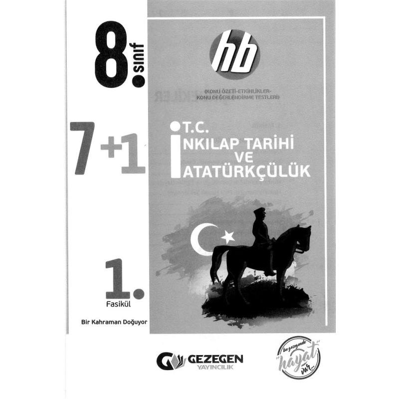 7+1 T.C. İNKILAP TARİHİ VE ATATÜRKÇÜLÜK 1. FASİKÜL