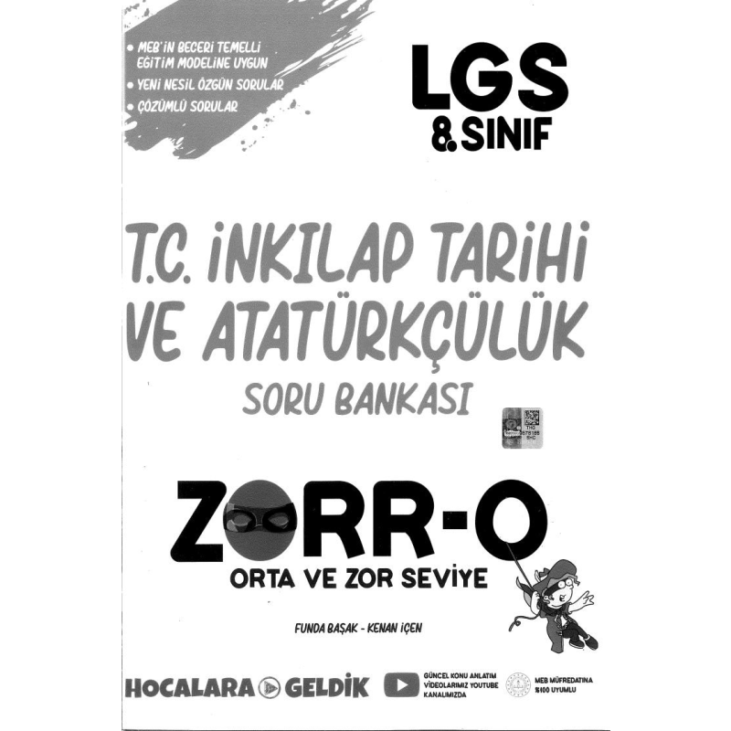 T.C. İNKILAP TARİHİ VE ATATÜRKÇÜLÜK SORU BANKASI ZORR-O
