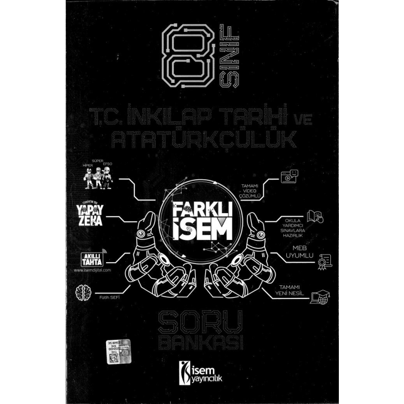 T.C. İNKILAP TARİHİ VE ATATÜRKÇÜLÜK FARKLI İSEM SORU BANKASI