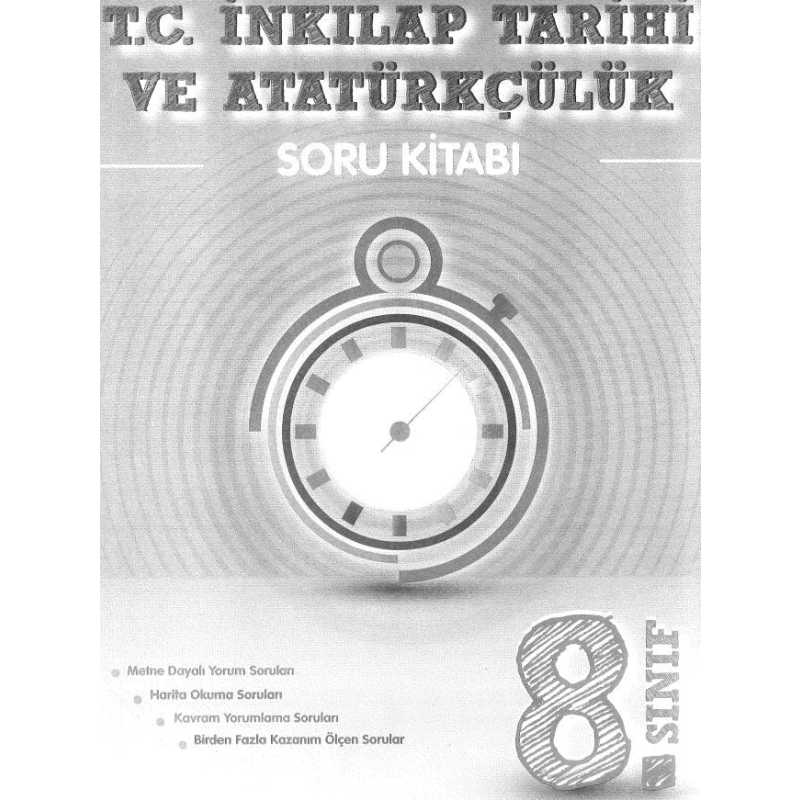 T.C. İNKILAP TARİHİ VE ATATÜRKÇÜLÜK SORU KİTABI KRONOMETRE