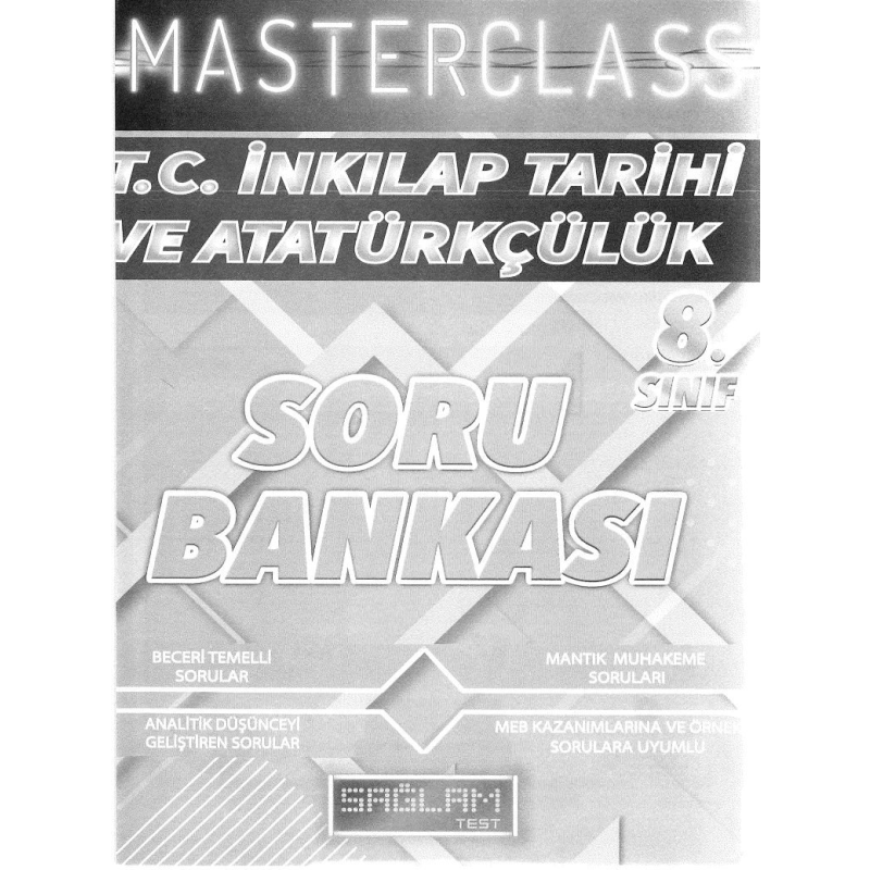 MASTERCLASS T.C. İNKILAP TARİHİ VE ATATÜRKÇÜLÜK SORU BANKASI