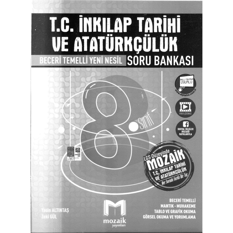 T.C. İNKILAP TARİHİ VE ATATÜRKÇÜLÜK BECERİ TEMELLİ YENİ NESİL SORU BANKASI