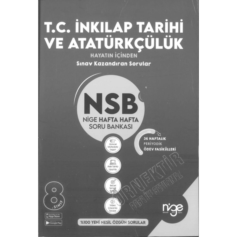 T.C. İNKILAP TARİHİ VE ATATÜRKÇÜLÜK SINAV KAZANDIRAN SORULAR