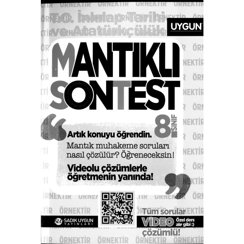 MANTIKLI SONTEST T.C. İNKILAP TARİHİ VE ATATÜRKÇÜLÜK