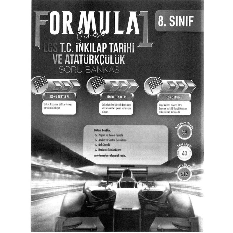 FORMULA LGS T.C. İNKILAP TARİHİ VE ATATÜRKÇÜLÜK SORU BANKASI