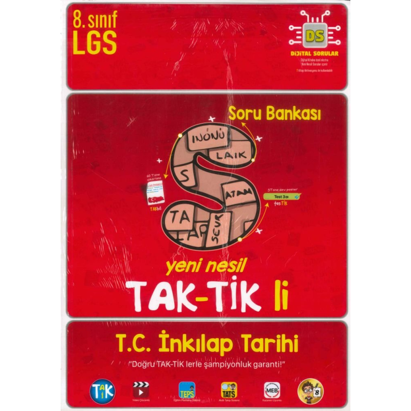 YENİ NESİL TAK-TİK'Lİ T.C. İNKILAP TARİHİ SORU BANKASI