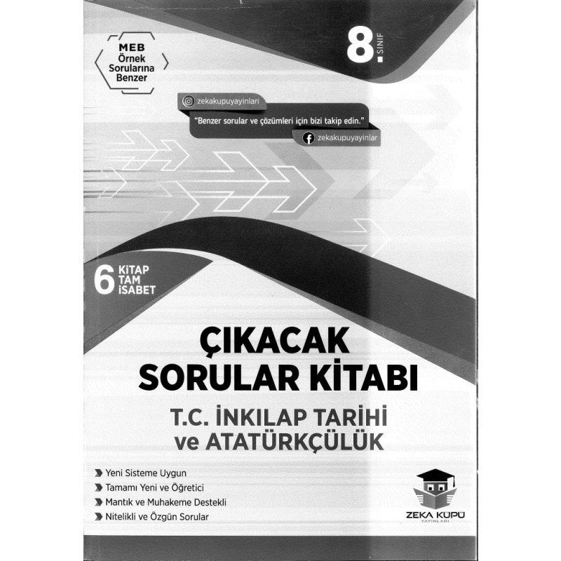 ÇIKACAK SORULAR KİTABI T.C. İNKILAP TARİHİ VE ATATÜRKÇÜLÜK
