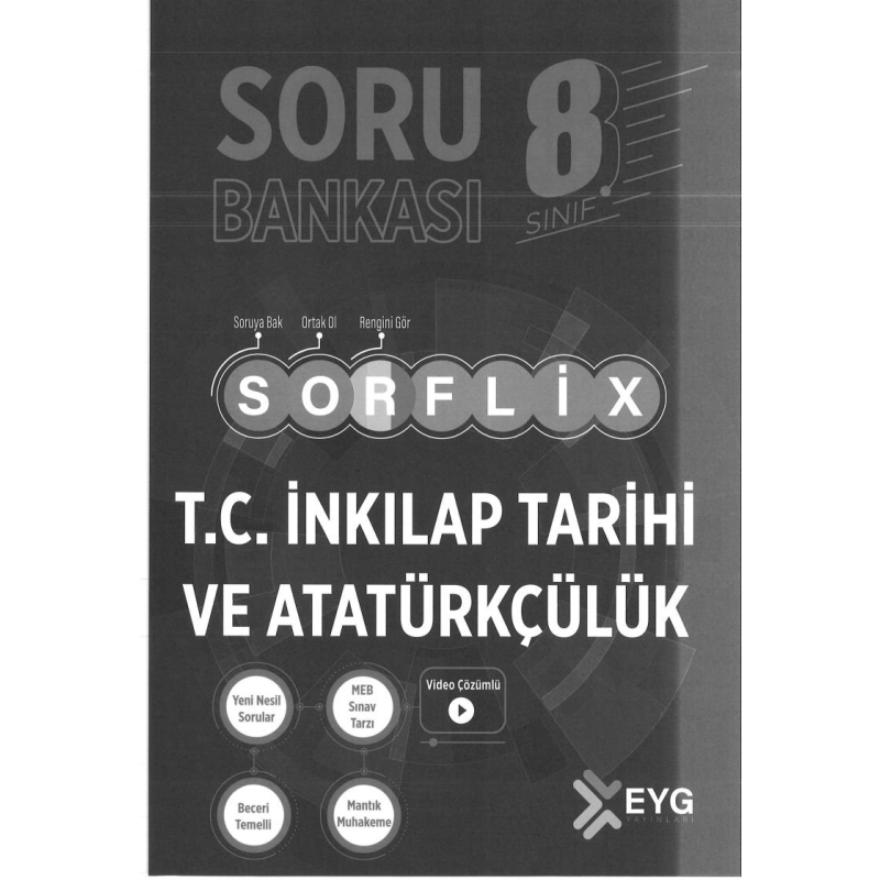 SORU BANKASI SORFLİX T.C. İNKILAP TARİHİ VE ATATÜRKÇÜLÜK