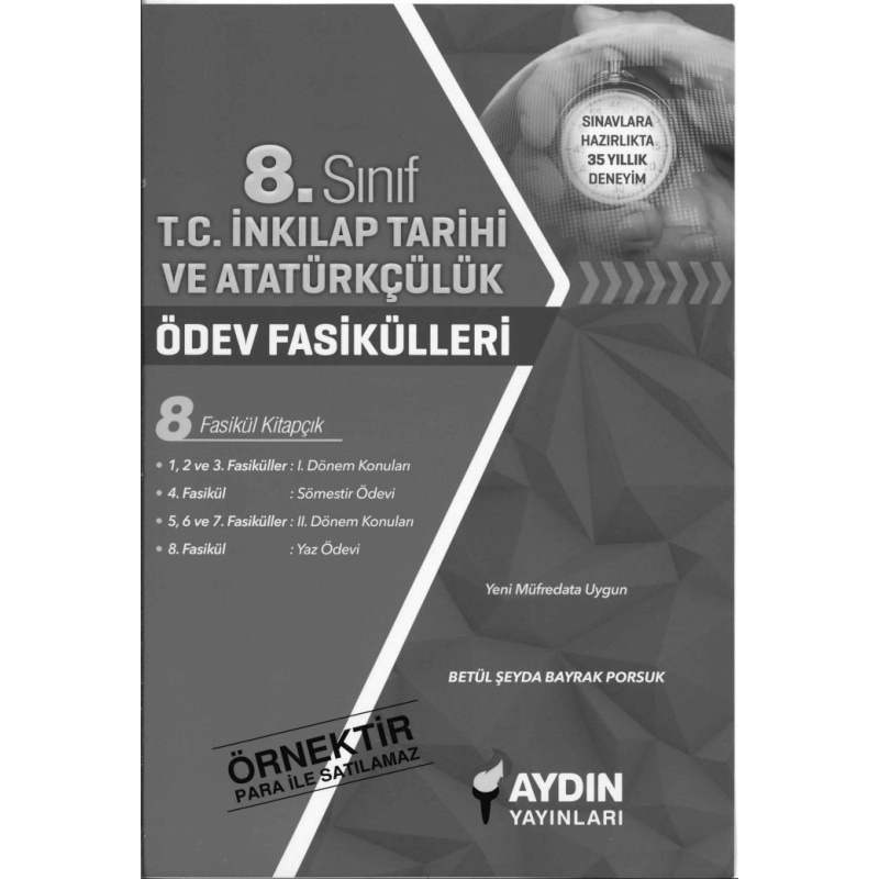 T.C. İNKILAP TARİHİ VE ATATÜRKÇÜLÜK ÖDEV FASİKÜLLERİ