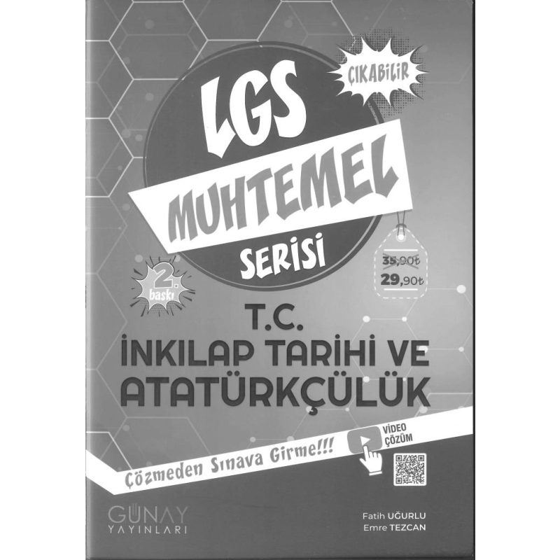 LGS MUHTEMEL SERİSİ T.C. İNKILAP TARİHİ VE ATATÜRKÇÜLÜK