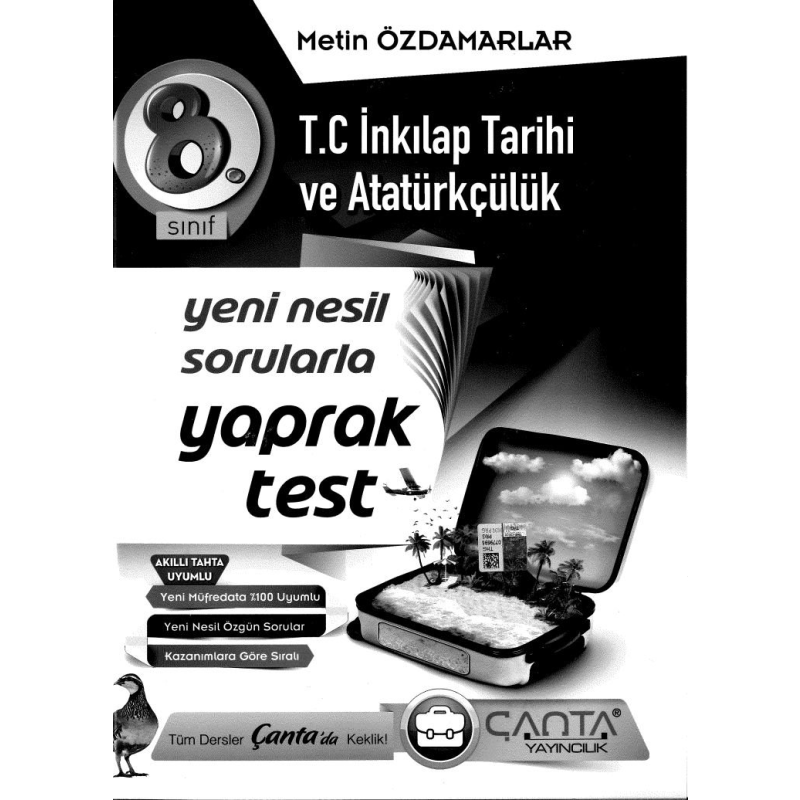 T.C. İNKILAP TARİHİ VE ATATÜRKÇÜLÜK YENİ NESİL SORULARLA YAPRAK TEST