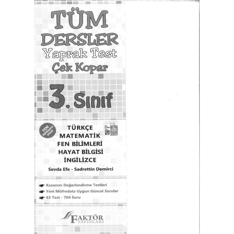 TÜM DERSLER