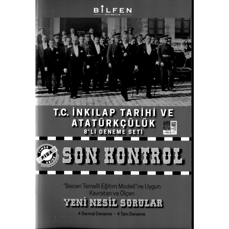 T.C. İNKILAP TARİHİ VE ATATÜRKÇÜLÜK 8'Lİ DENEME SETİ YENİ NESİL SORULAR