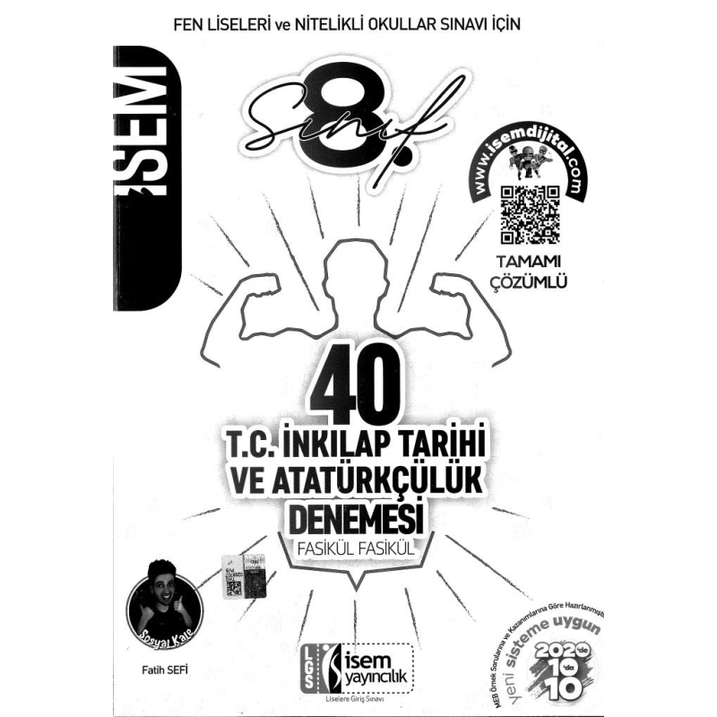 40 T.C. İNKILAP TARİHİ VE ATATÜRKÇÜLÜK DENEMESİ FASİKÜL FASİKÜL