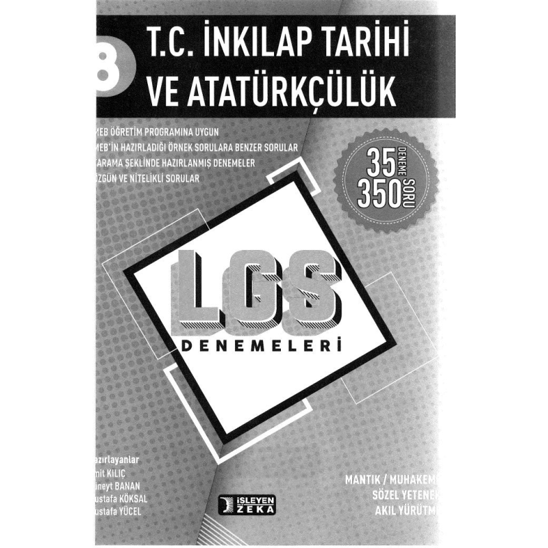 T.C. İNKILAP TARİHİ VE ATATÜRKÇÜLÜK LGS DENEMELERİ