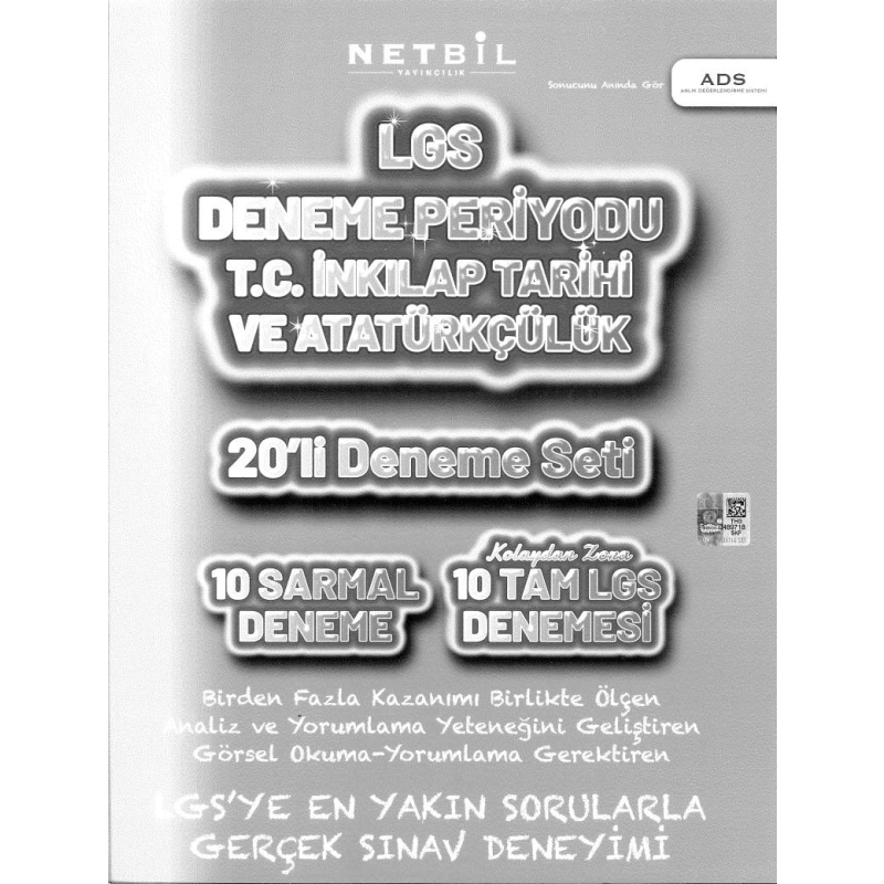 LGS DENEME PERİYODU T.C. İNKILAP TARİHİ VE ATATÜRKÇÜLÜK 20'Lİ DENEME SETİ