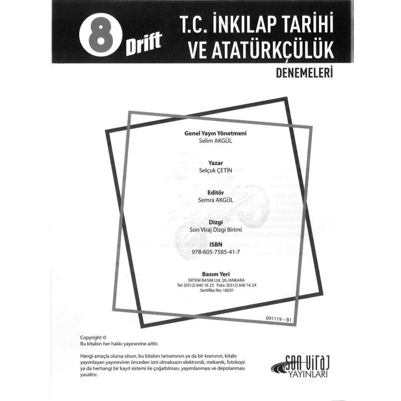 T.C. İNKILAP TARİHİ VE ATATÜRKÇÜLÜK DENEMELERİ DRİFT