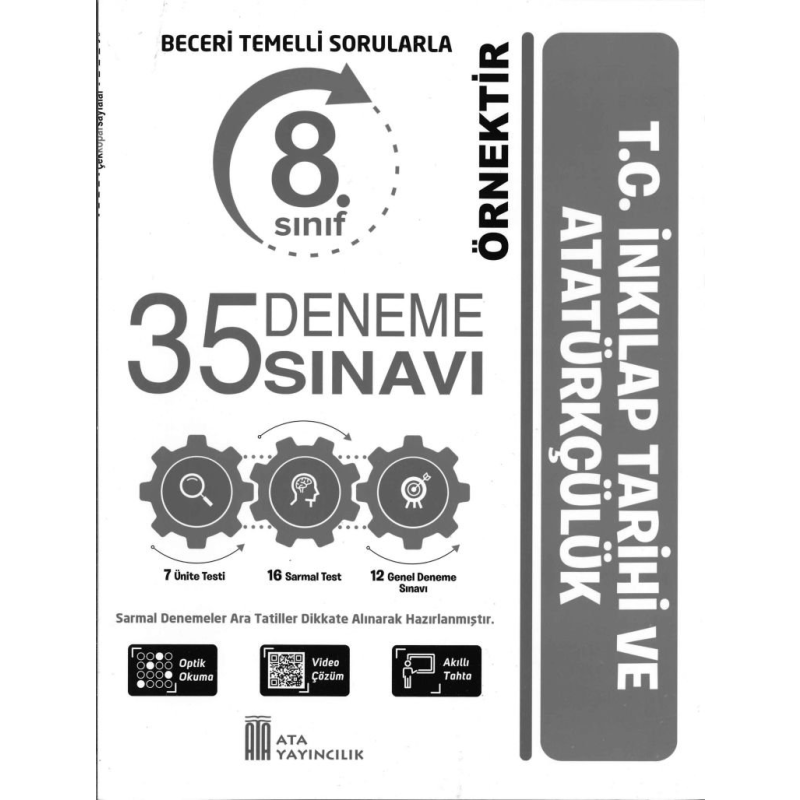 35 DENEME SINAVI T.C. İNKILAP TARİHİ VE ATATÜRKÇÜLÜK
