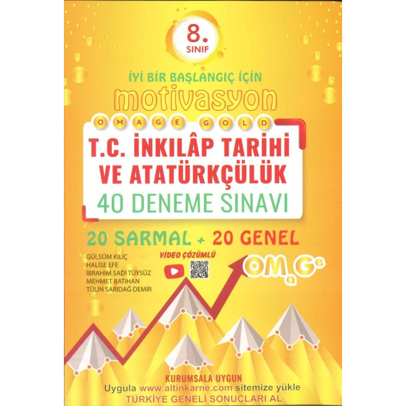 MOTİVASYON T.C. İNKILAP TARİHİ VE ATATÜRKÇÜLÜK 40 DENEME SINAVI