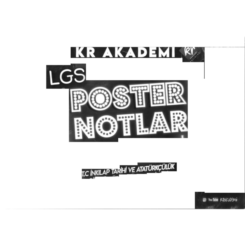 T.C. İNKILAP TARİHİ VE ATATÜRKÇÜLÜK LGS POSTER NOTLAR