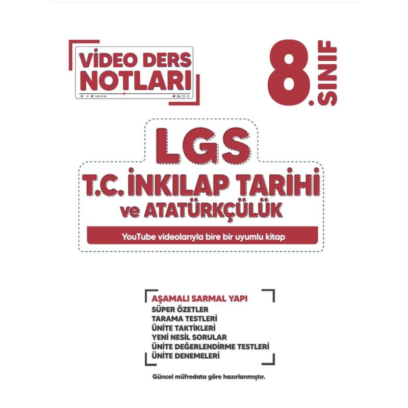 LGS T.C. İNKILAP TARİHİ VE ATATÜRKÇÜLÜK VİDEO DERS NOTLARI