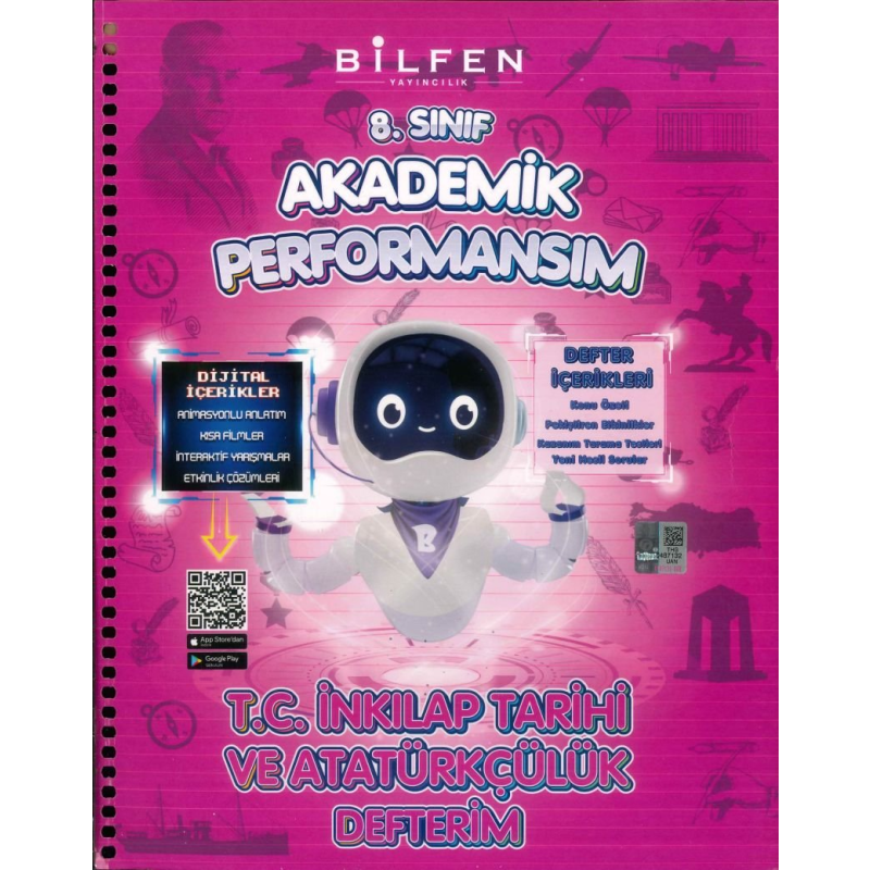 AKADEMİK PERFORMANSIM T.C. İNKILAP TARİHİ VE ATATÜRKÇÜLÜK DEFTERİM