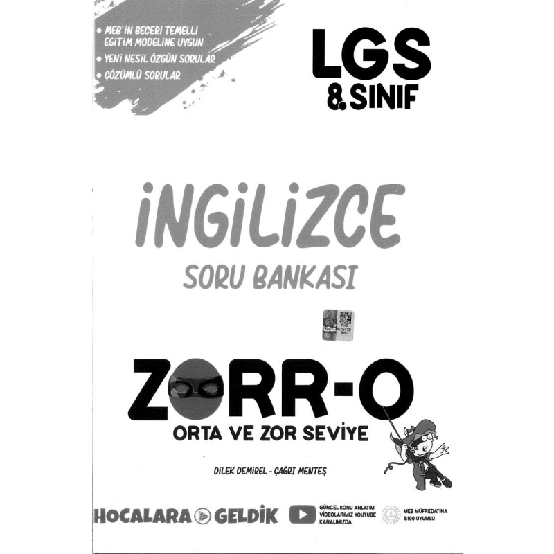 İNGİLİZCE SORU BANKASI ZORR-O