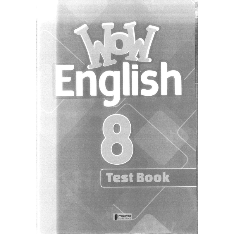 WOW ENGLISH TEST BOOK