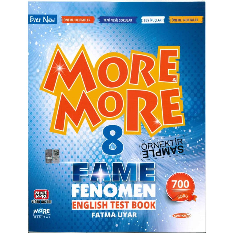MORE MORE FAME FENOMEN ENGLISH TEST BOOK