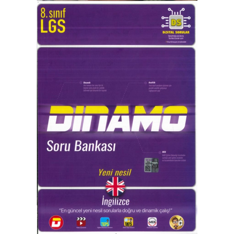 DİNAMO SORU BANKASI YENİ NESİL İNGİLİZCE LGS