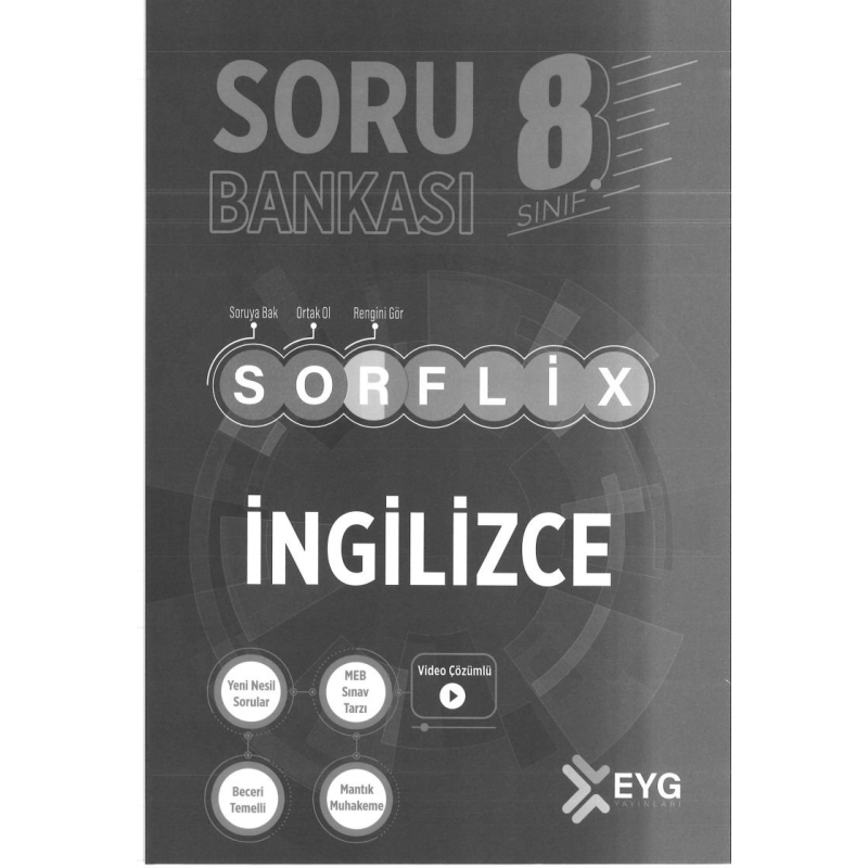 SORFLİX SORU BANKASI İNGİLİZCE